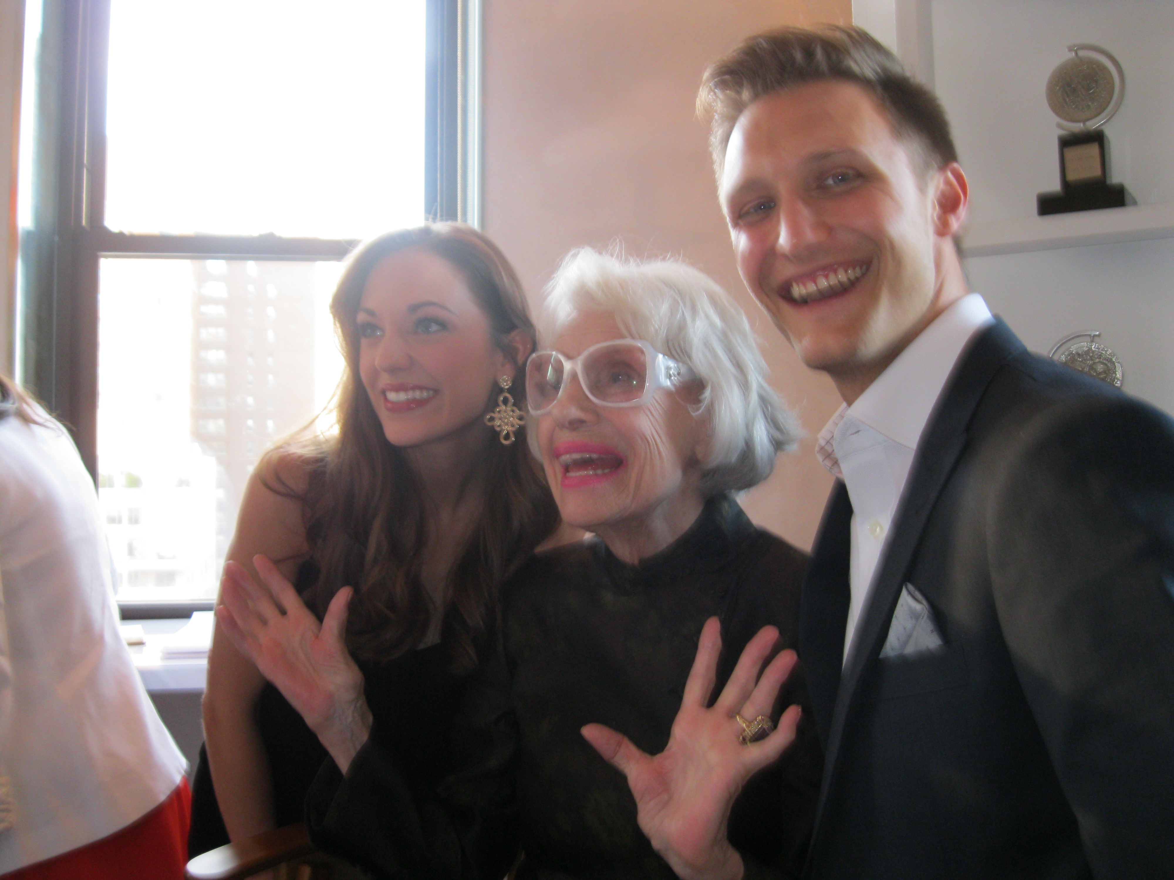 "Cinderella" Laura Osnes, "Dolly" Carol Channing, & Nathan Johns