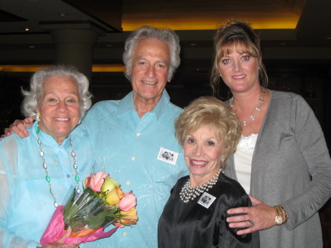 Betty Barker, Bill Marx, Gloria, and Lori Segal